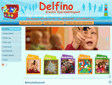 Tablet Screenshot of delfino.hu